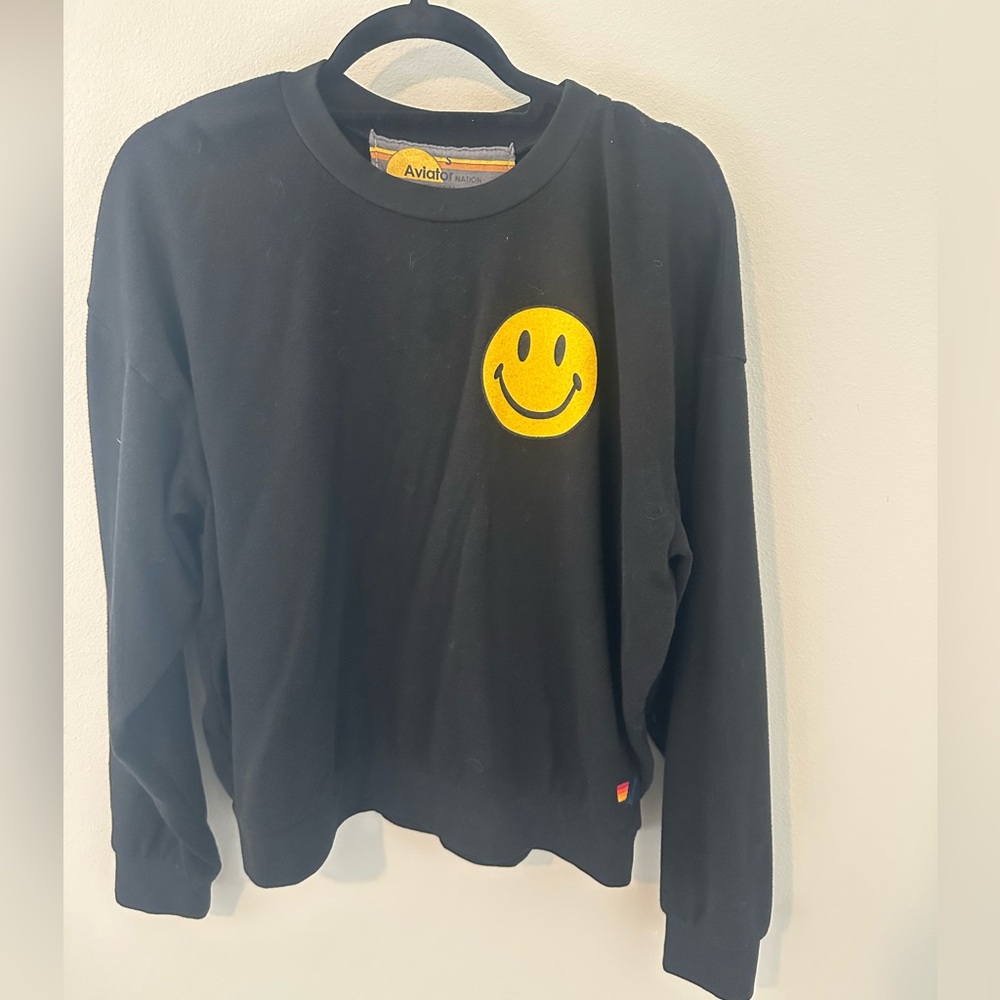 Aviator Nation Smile Sweatshirt